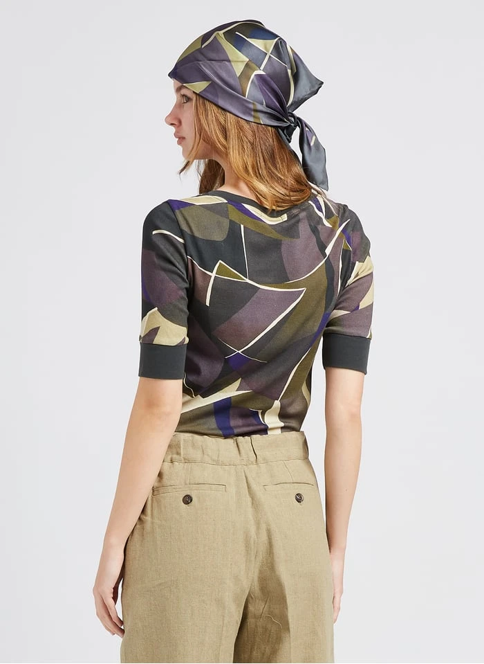 Soeur MONALISA - Tee-shirt En Jersey De Coton Imprimé | Gris 4 Soeur MONALISA - Tee-shirt En Jersey De Coton Imprimé | Gris – Image 2