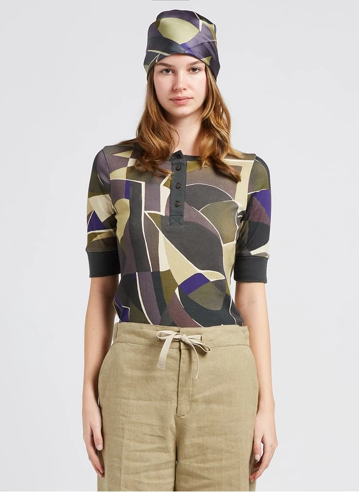 Soeur MONALISA - Tee-shirt En Jersey De Coton Imprimé | Gris 3 Soeur MONALISA - Tee-shirt En Jersey De Coton Imprimé | Gris