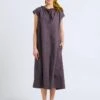 Soeur TAMARIS - Robe Midi En Popeline De Coton | Gris -Soeur 4092370