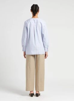 Soeur THALIE - Chemise En Popeline De Coton Rayée | Rayé -Soeur 4098712