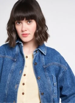 Soeur LION - Chemise En Denim Délavé | Jean Délavé -Soeur 4128462