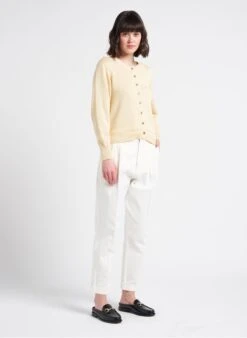 Soeur TITA - Cardigan Col Rond En Coton | Beige 16 Soeur TITA - Cardigan Col Rond En Coton | Beige -Soeur 4128464
