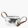LE MINI SOHNA - Sac Bandoulière En Cuir Embossé | Argent 2 LE MINI SOHNA - Sac Bandoulière En Cuir Embossé | Argent -Soeur 4132297