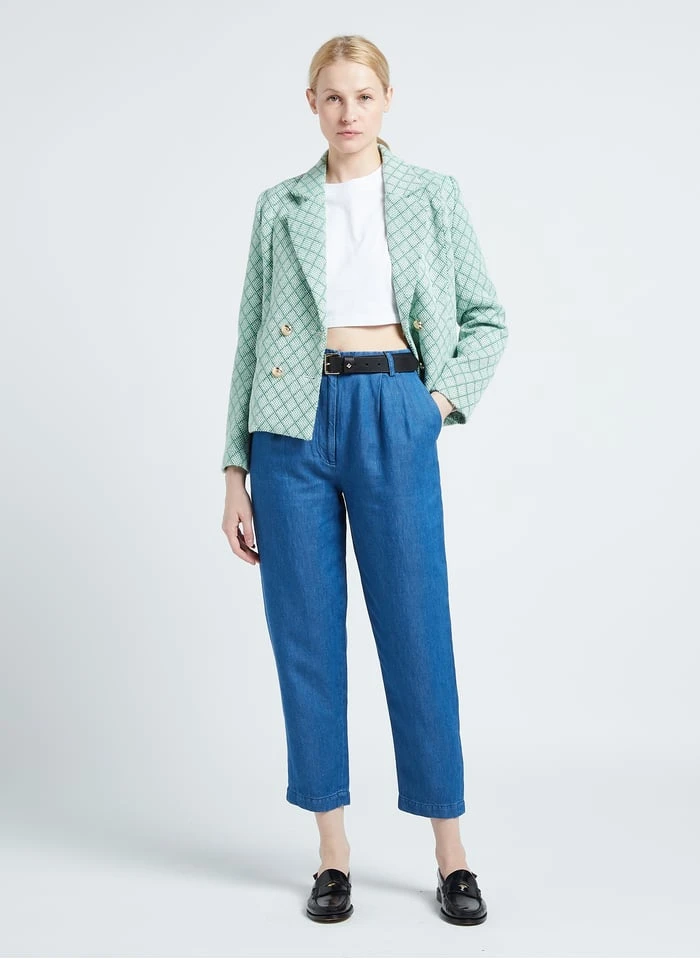 LA TURENNE - Ceinture En Cuir Lisse | Noir 5 LA TURENNE - Ceinture En Cuir Lisse | Noir – Image 3