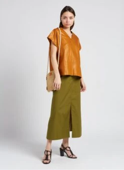 Soeur UZES - Top Ample Col V En Lin | Marron 12 Soeur UZES - Top Ample Col V En Lin | Marron -Soeur 4151909