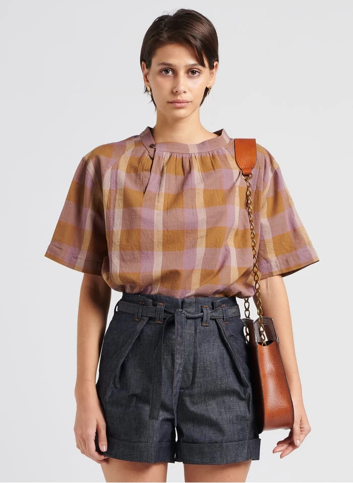 Soeur UOMO - Short Large En Coton Denim | Jean Brut 6 Soeur UOMO - Short Large En Coton Denim | Jean Brut – Image 4