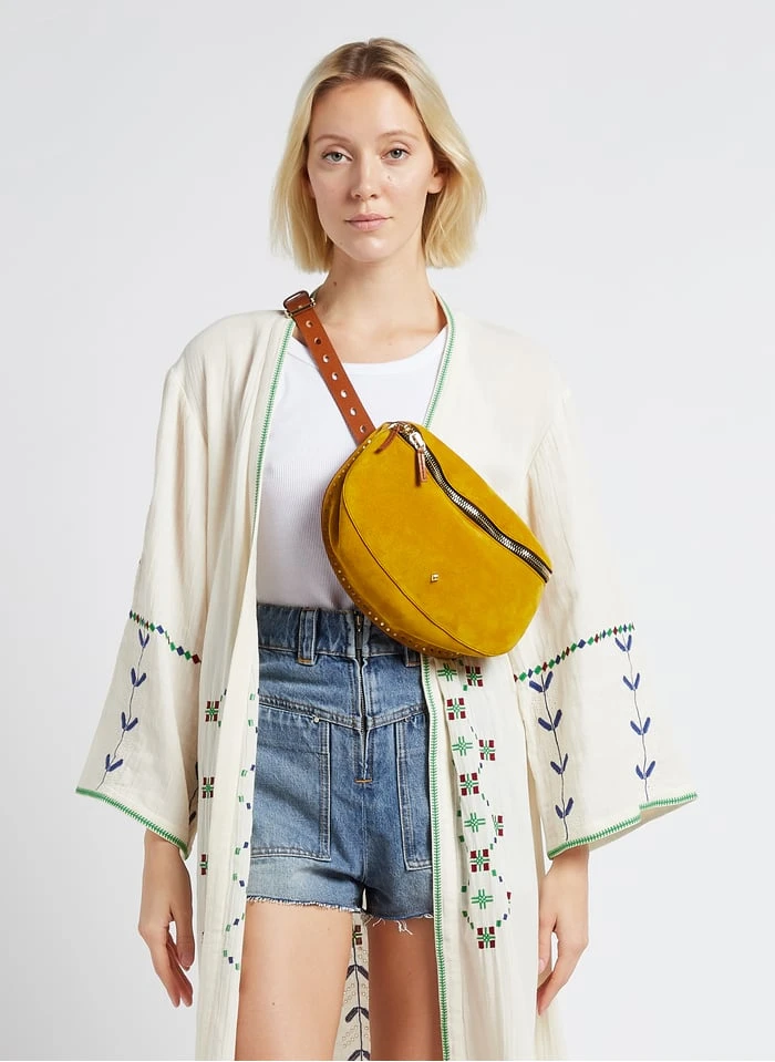 LA NEW GRANDE LILI - Sac Banane En Cuir | Multicolore 4 LA NEW GRANDE LILI - Sac Banane En Cuir | Multicolore – Image 2