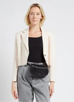 LA LILI ROCK - Sac Banane En Cuir | Noir 8 LA LILI ROCK - Sac Banane En Cuir | Noir -Soeur 4170622