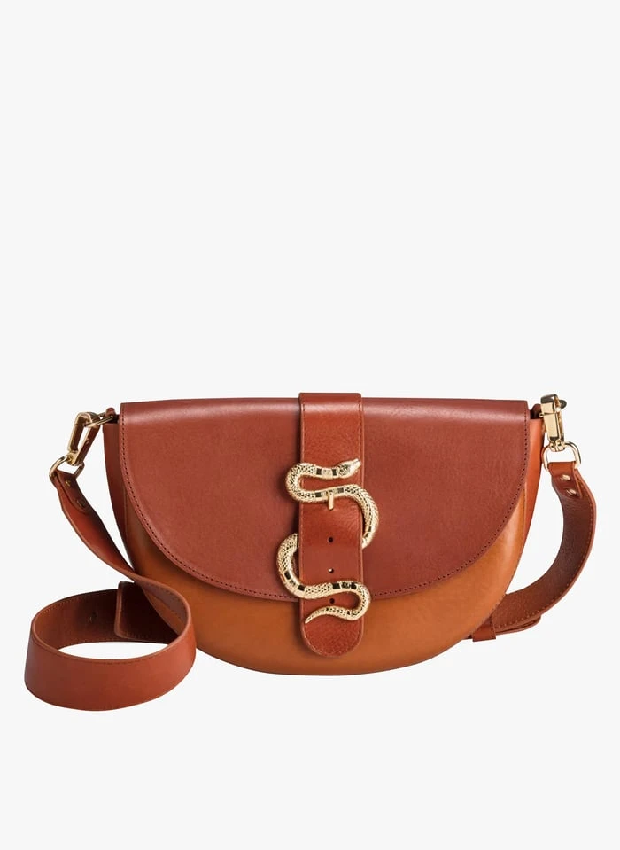 LE GABIE CRUSH - Sac Bandoulière En Cuir | Marron 3 LE GABIE CRUSH - Sac Bandoulière En Cuir | Marron