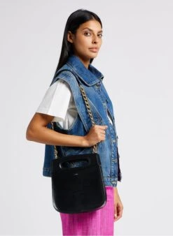 Soeur CHERI - Sac Bandoulière En Cuir De Vachette | Noir 9 Soeur CHERI - Sac Bandoulière En Cuir De Vachette | Noir -Soeur 4220853