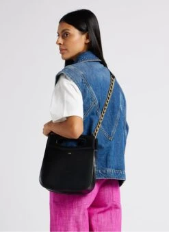 Soeur CHERI - Sac Bandoulière En Cuir De Vachette | Noir 10 Soeur CHERI - Sac Bandoulière En Cuir De Vachette | Noir -Soeur 4220854