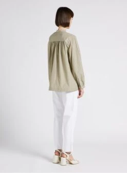 Soeur UMILE - Chemise En Popeline De Coton Rayée | Rayé -Soeur 4244752