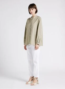 Soeur UMILE - Chemise En Popeline De Coton Rayée | Rayé -Soeur 4244753