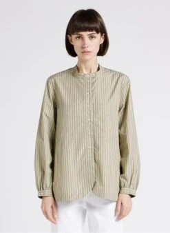 Soeur UMILE - Chemise En Popeline De Coton Rayée | Rayé