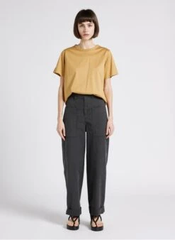 Soeur THABOR - Pantalon Large En Coton Lavé | Gris -Soeur 4244824