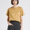Soeur BASIC - Tee Shirt à Col Rond En Coton | Beige -Soeur 4244828