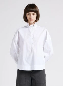 Soeur LOUISE - Top Col Montant En Coton | Blanc -Soeur 4244844