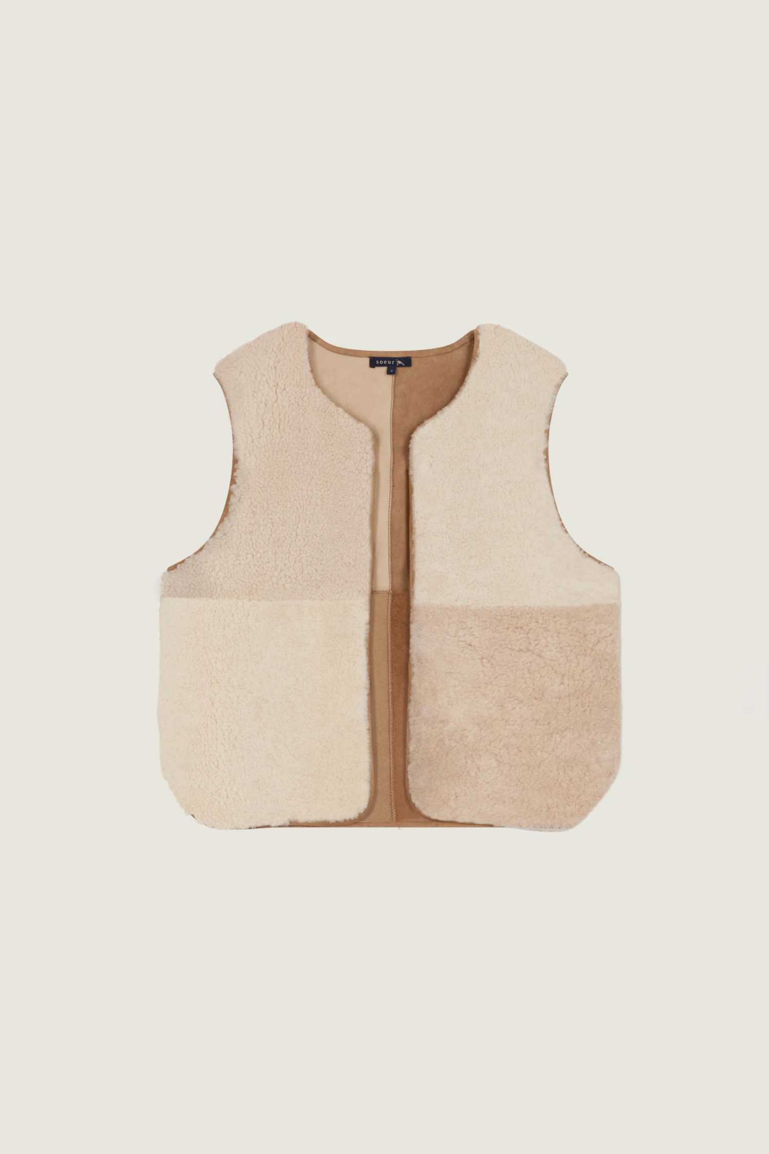 Soeur GILET RÉVERSIBLE SANS MANCHES VINH 9 Soeur GILET RÉVERSIBLE SANS MANCHES VINH – Image 7